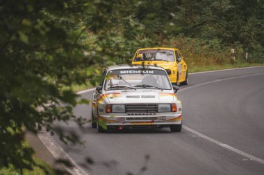 Çek Cumhuriyeti, Vrbno pod Pradedem, 2024 / 07 / 13 - Tepe tırmanışı, yarış arabaları, yarış arabaları, yarış spesiyalleri, 