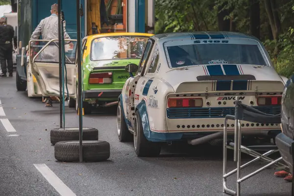 Çek Cumhuriyeti, Vrbno pod Pradedem, 2024 / 07 / 13 - Tepe tırmanışı, yarış arabaları, yarış arabaları, yarış spesiyalleri, 