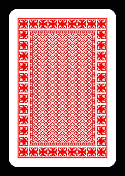 Old Playing Card Background — Stock Vector