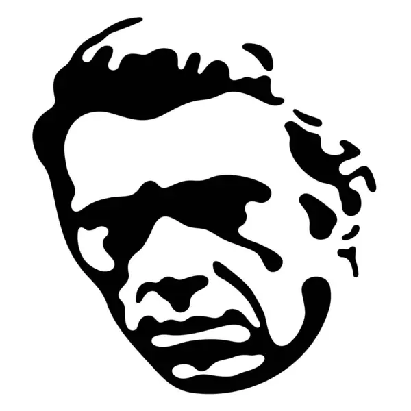 Steve McQueen şablon portresi