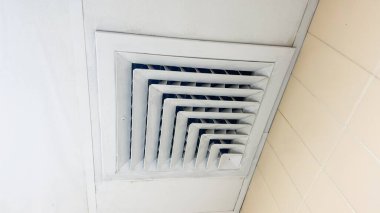 Binadaki havalandırma sistemi.