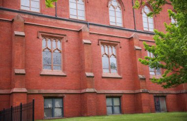 New York 'taki tuğla binada tuğla bina.