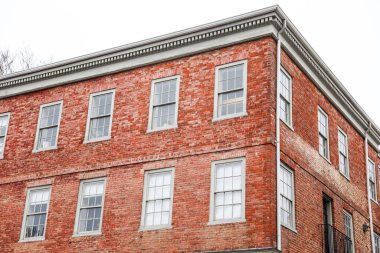 Boston, Massachusetts 'teki eski tuğla bina.