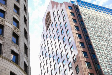 New York - Eylül 20, 20 0 16: Manhattan binaları ve caddeleri