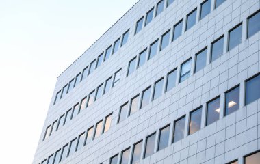 Modern apartmanın dış