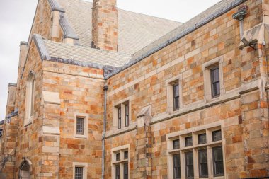 Stockholm 'deki eski binada.