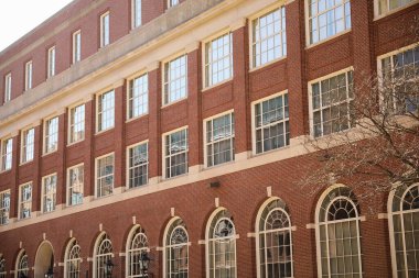 Tarihi binanın eski şehri.