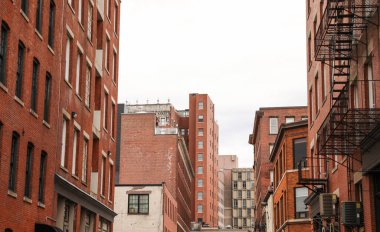Boston 'daki eski tuğla binalar, Massachusetts