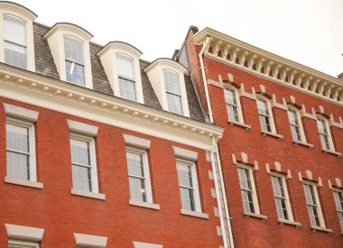 Boston 'un tarihi merkezindeki tarihi bina