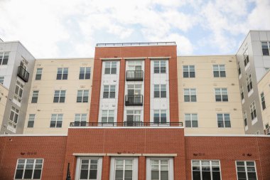 New Orleans City, Louisiana 'daki apartmanda.