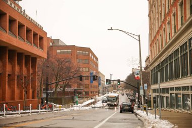 Chicago şehir merkezindeki şehir merkezinde.