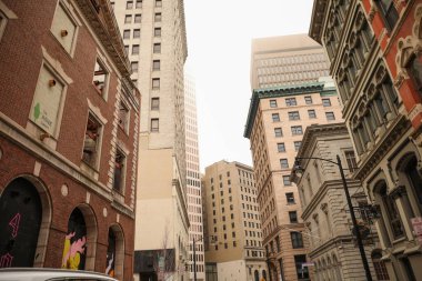 New York'un manhattan sokak