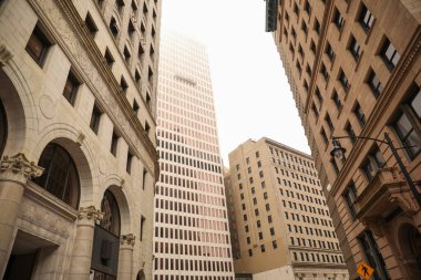 San Francisco, ABD - Eylül 29, 209: San Francisco Caddesi San Francisco, Kaliforniya 'da binaları ve binaları var. ABD
