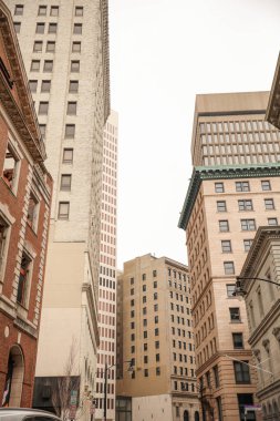 San Francisco şehir merkezi manzarası, Kaliforniya.