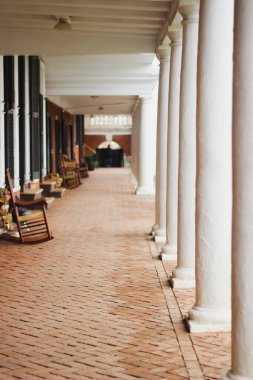 Güzel lüks otel lobisi.