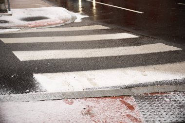 Şehirde trafik vardı.