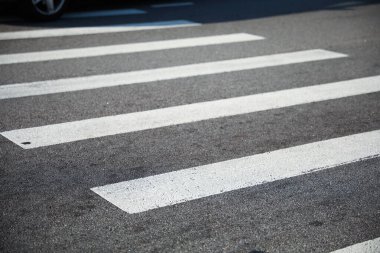 Caddedeki trafik işareti