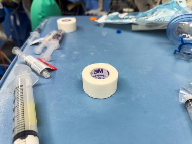 Tıbbi maske görüntüsü.