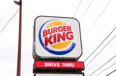 Fast food temalı logo