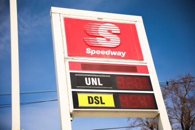 Güneydeki benzin istasyonu - Batı Güney Virginia