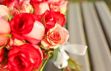 Kapalı - güzel gül buketi