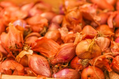 Piyasada kırmızı soğan