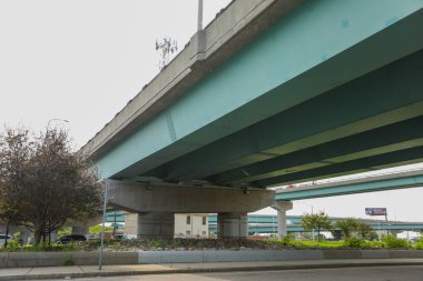 Bilbao şehrinde köprü