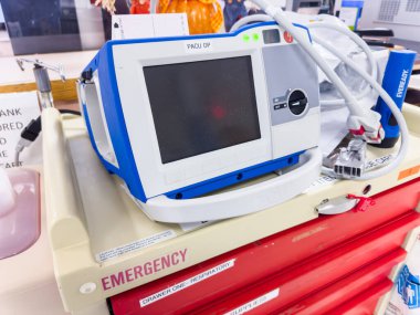 Tıbbi ekipmanlara yakından bakın.