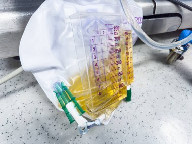 Sağlık için hastanede tedavi kavramı.