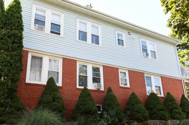 Boston 'da bir tuğla ev