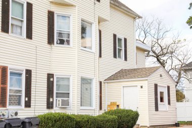 New York 'ta küçük beyaz evler