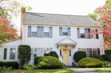 New York, ABD - Eylül 24, 2017: Aile evi, New York.