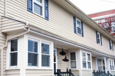 Boston, Massachusetts 'te küçük bir ev.