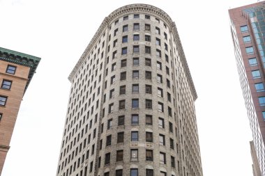 New York City, ABD - Mayıs 1919: Manhattan, New York 'taki Flatiron binası