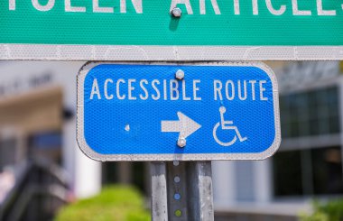 parka engelli erişimi işareti