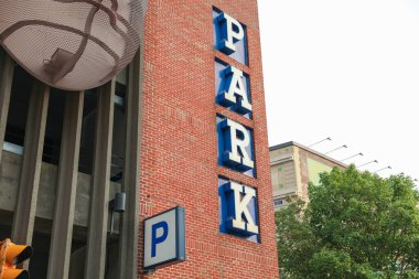 Montreal, Kanada - 19 Ekim 16: Montreal 'deki Amerikan futbol festivalinin logosu.