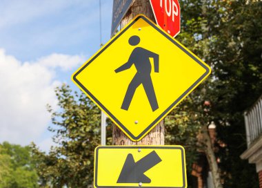 Bilbao şehrinde yol tabelası