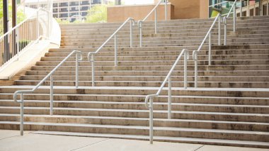 Şehrin merdivenleri.