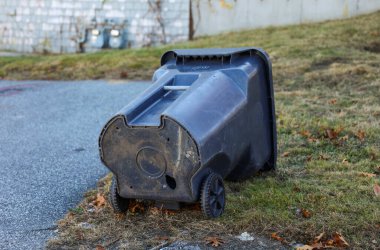 Parktaki çöplük..