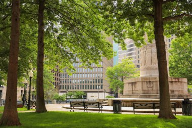 Boston Massachusetts 'teki Boston Parkı.