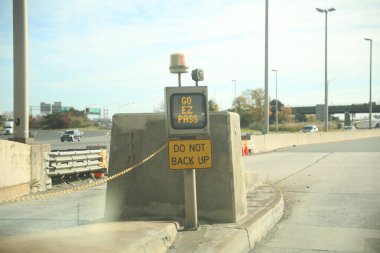 Otoparkta bir tabela.