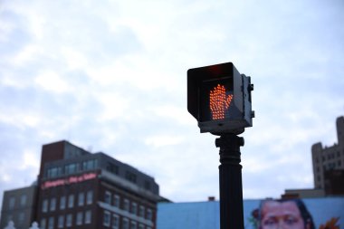 New York, New York / USA - 0-7. On. 10: Manhattan manzaralı Brooklyn parkından. manhattan, manhattan,