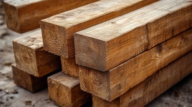 ahşap plakalar yığını