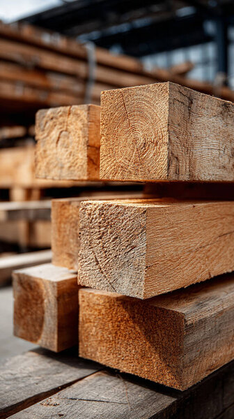 wood logs, wood material, industrial wood