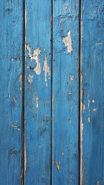 Soyut desenli ve arkaplanlı mavi ahşap doku