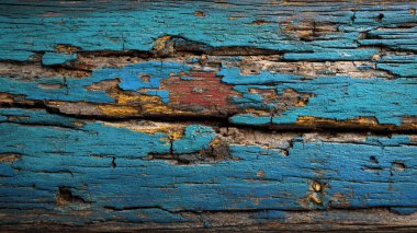 Mavi ahşap doku arka plan