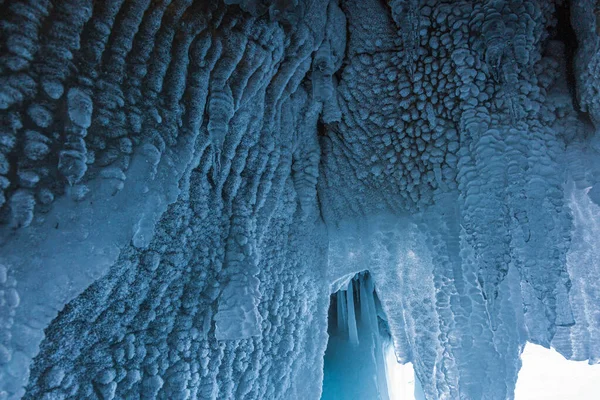 バイカル湖の冬の氷 — ストック写真