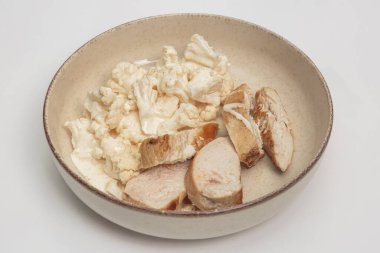 Karnabaharlı tavuk göğsü. Yüksek kalite fotoğraf