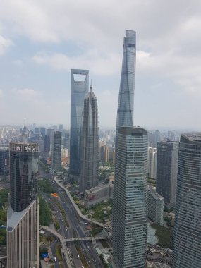 Doğu İnci TV Kulesi 'nden Şangay Skyline