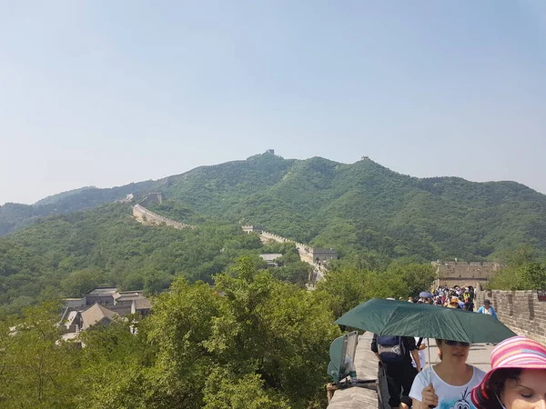 Велика Китайська Стіна Місце Глухих — стокове фото